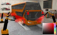 Smart Bus Wash Service: Gas Station Parking Games Screen Shot 11