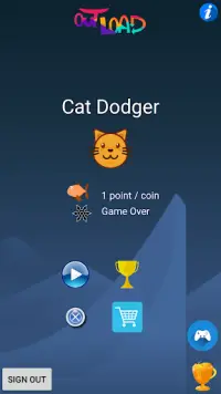 Cat Dodger Screen Shot 0