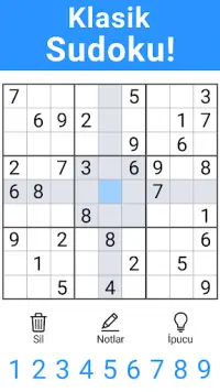 Sudoku - Mantık oyunları Screen Shot 1