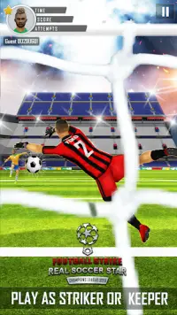 Calcio Strike Real Soccer Star Champions League Screen Shot 14