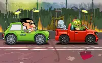 Road Mr-Bean Battle Zombies Screen Shot 2