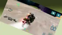 3D Moto Cross Mountain Stunts Screen Shot 1