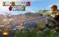 FPS Encontro Strike 3D: Jogos de Tiro Grátis 2020 Screen Shot 4