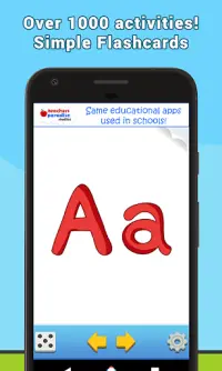 ABC Flash Cards for Kids Screen Shot 0