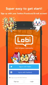 Lobi Free game, Group chat Screen Shot 3