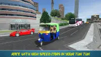 Tuk Tuk Auto Rickshaw Mengemud Screen Shot 10