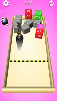 Smash Cube - 2048 Merge Puzzle Block 3D Screen Shot 9