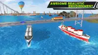 Oil Tanker Cargo Ship Simulator Games 2018 Screen Shot 2