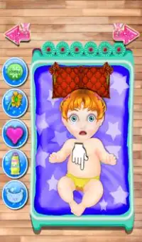 नवजात शिशु राजकुमारी खेलों Screen Shot 3