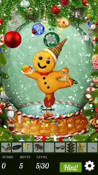 Hidden Object - Holly Jolly Xmas Screen Shot 4