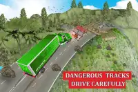 Off-Road Cargo Truck Wood Transport Driver Screen Shot 5