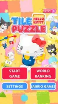 Hello Kitty tile puzzle Screen Shot 0
