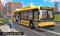 Schoolbus treinador Simulator Screen Shot 0