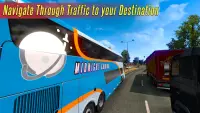 Coach Simulator : City Bus Games Screen Shot 2