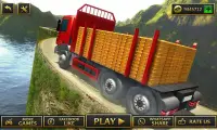 Transport routier de camion d'or de montée Screen Shot 2
