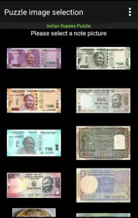 Indian Rupees Jigsaw Puzzle Screen Shot 10