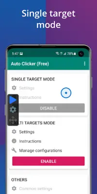 Auto Clicker - Automatic tap Screen Shot 1