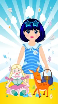 Dress Up Little Girl Game Screen Shot 3