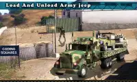 Esercito Carico Camion Guida Screen Shot 1