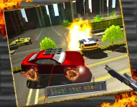 War Serang Auto Car Gun Battle Screen Shot 2