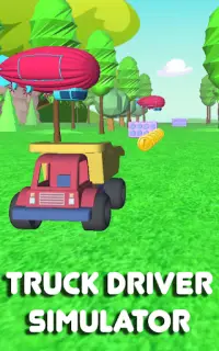 Kids Truck Game: driver simulator Screen Shot 0
