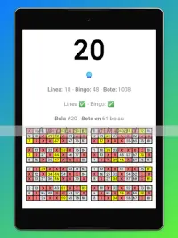 Bingo - Cartones Gratis Screen Shot 12