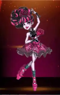 Draculaura Dress up and Makeup Monsters Games Screen Shot 0