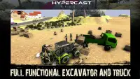 Excavator Truck Simulator Screen Shot 2