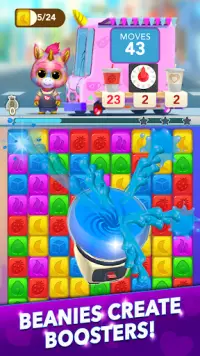 Ty Beanie Blast - Beanie Boo & Friends Puzzle Game Screen Shot 1