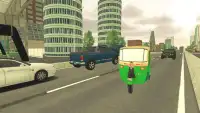 Modern Rickshaw-City Tuk Tuk Rickshaw game Screen Shot 1
