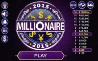 Play Millionaire 2015 Screen Shot 0