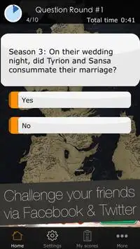 Quiz App for Game of Thrones Screen Shot 9