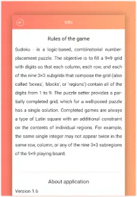 Sudoku - Free Game and Classic Sudoku Puzzles Screen Shot 2