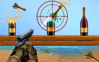 Real Bottle Shooting Game Screen Shot 0