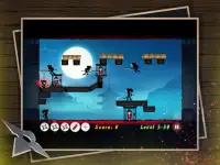 Ninja Games: Stupid Stickman vs Ninja Warrior Screen Shot 5