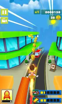 Subway Baby Run - Endless Runner Game 3D Adventure Screen Shot 0