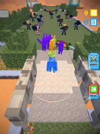 Blue Rainbow Friends Minecraft Screen Shot 2