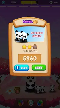 Sauver les Panda - Tire des balles Screen Shot 3