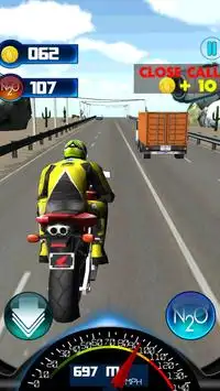Night Racing Moto Fever 3D Screen Shot 4