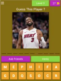 Guess The Basketball Player - Basketball Quiz Game Screen Shot 17