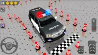 Modern Police Car Parking Game Screen Shot 0