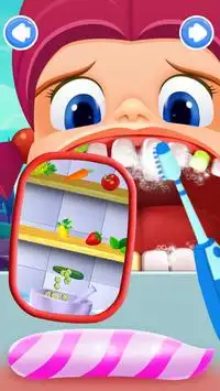 أطفال طبيب أسنان - رعاية الأسنان Screen Shot 1
