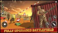 cubrir campo de batalla:fuego libre juego de Screen Shot 1