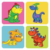 Dinosaur Memory Games for Kids