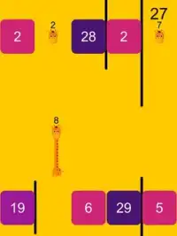 Snake vs Numbers Block Wall - quick slither arrow Screen Shot 10