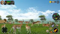 Simulador de guepardo juegos Screen Shot 4