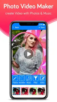 Photo Video Maker With Music-Movie Maker Screen Shot 7