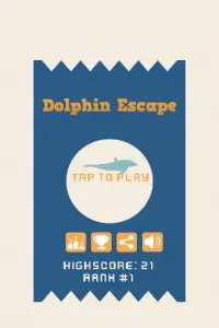 Dolphin Escape Game Screen Shot 0