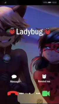 Fake Chat With : Ladybug Simulator (Prank) Screen Shot 3