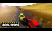 पहाड़ी में कार रेसिंग ट्रैक Screen Shot 4